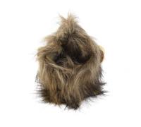 Lion Mane Wig for Cats & Small Dogs | Strap on Furry Costume | Cute Funny Pet Headgear for Holiday Season/Festive Occasions/Parties | Soft Polyester Material, One Size Fits (Cat Lion Hood L)