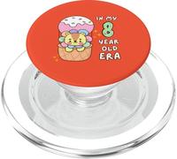 Lion mignon, 8ème anniversaire de mon âge de 8 ans, animal amusant PopSockets PopGrip pour MagSafe