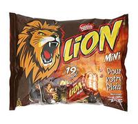 Lion Mini barres chocolatees - Le paquet de 350g +10% gratuit