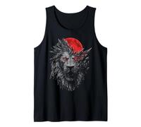 Lion Moon Animal Lover Animal Lover Safari Zoo Rock Graphic Débardeur