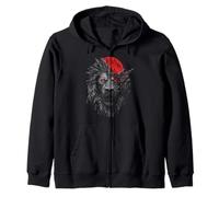 Lion Moon Animal Lover Animal Lover Safari Zoo Rock Graphic Sweat à Capuche