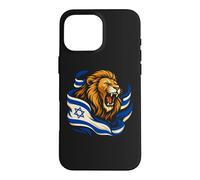 Lion of Juda Drapeau Israël Star of David Jewish Pride Coque pour iPhone 16 Pro Max