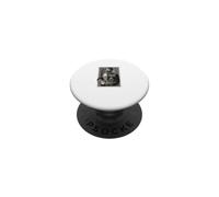 Lion of Juda Young Haile Selassie Ethiopian Emperor Rasta PopSockets PopGrip Adhésif