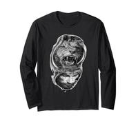 Lion of Judah and Jesus Prayer Christian T-Shirt Manche Longue
