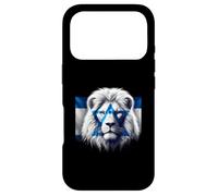 Lion of Judah Jewish Pride Drapeau Israël Force Unity Coque pour iPhone 17 Pro