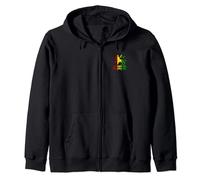 Lion of Judah - Rasta Reggae Music - Rastafari Lion Sweat à Capuche