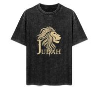 Lion of Judah Tribe of Judah Jesus Essential T-Shirt Unisex Black Tee 3XL