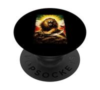 Lion Persan | Shir Khorshid | Drapeau de l'Iran Perse Antique PopSockets PopGrip Adhésif