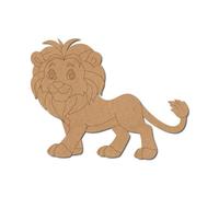 Lion pré-marqué Design 7 Contreplaqué italien populaire / 15,2 cm / 25,4 cm