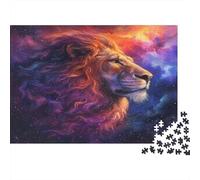 Lion Puzzle 1000 Pièces Educa Jouet en Bois Divertissement Créatif De l'art De La Décoration Couleurs fantastiques Jeu Éducatif Challenge Toy Adultes & Enfants des 14 Ans 1000pcs (75x50cm)
