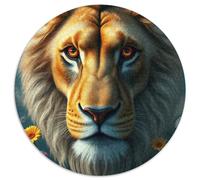 Lion Puzzle De 1000 Pièces pour Animauxs Das Tier Wild Animauxs Beast Filles Bricolage Ludique Classiques Encastrement Parfait Qualité Premium Activité Artistique 1000pcs (67.5x67.5cm)