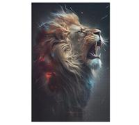 Lion Puzzle en Bois 1000 Pièces pour Adultes Et EnfFourmis, Puzzles Impossible, Jeu De Patience Coloré, À Partir De 12 Ans 78×53cm