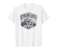 Lion Rampant du château de Stirling en Écosse T-Shirt Graphique avec Valeur