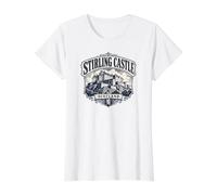 Lion Rampant du château de Stirling en Écosse T-Shirt Graphique avec Valeur