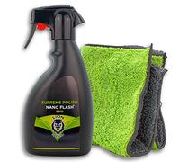 Lion Refinish Nano Polish 8810 Spray rapide polissage automatique facile à appliquer + chiffon en microfibre double face