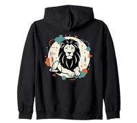 Lion Rugissant flèches tribales Cercle de la Jungle Sweat à Capuche