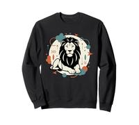 Lion Rugissant flèches tribales Cercle de la Jungle Sweatshirt