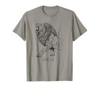 Lion Rule the Wild, Royal King Fierce Predator Jungle Ambiance T-Shirt