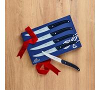 LION SABATIER - Coffret de 4 couteaux à Steak L'OCCITAN - 11,5 cm - Lame Inox - Impeccables pour Trancher les Viandes Cuites avec Précision