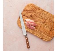 LION SABATIER - Couteau à Découper OPTIMAL PERIGORD 100 pour cent Forgé - Fabriqué en France - 20 cm - Lame Inox et Rivets en Laiton - pour Trancher la Viande