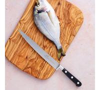 LION SABATIER - Couteau Filet de Sole Optimal 100 pour Cent Forgé - Fabriqué en France - 15 cm - Lame Fine et Rivets INOX - Permet de Détacher Les Filets de Poisson avec Précision