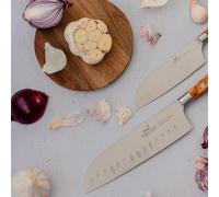 Lion Sabatier 834785 Provençao Couteau Japonais Santoku Alvéolé 18 cm
