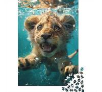 Lion Sea, Puzzle Classique 1000 Pièces, 52x38cm/1000pcs | Pour se détendre après Noël : ce puzzle 1000 pièces adulte propose l'ensemble du défi pour les vacances de Noël.
