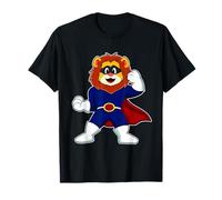 Lion Super-héros Cape T-Shirt