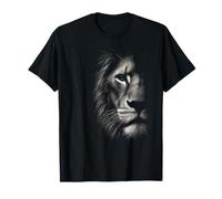 Lion tête de lion papa lion chat sauvage souverain dans le règne animal T-Shirt
