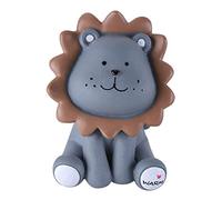Lion Tirelire pour enfant, motif lion, tirelire incassable, en résine, grande pour garçons et filles, cadeau super mignon pour les anniversaires, Noël, fêtes prénatales