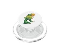 Lion Vert alchimique dévorant Soleil ésotérique Occulte hermétique PopSockets PopGrip pour MagSafe