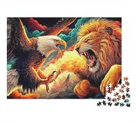 Lion Walk 300 Piece De Belles Images Puzzle pour Adolescents & Plus - Jeu Cérébral : Apaisant, Éduchatif & Décoration Maison De Qualité（300pcs (40x28cm)）