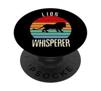 Lion Whisperer PopSockets PopGrip Adhésif