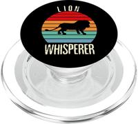 Lion Whisperer PopSockets PopGrip pour MagSafe