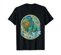 Lion Zodiac Lion en Tant qu'esprit céleste de Courage T-Shirt