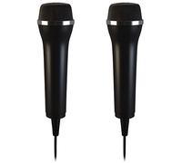 Lioncast 2x Microphone USB Universel Pour Karaoke et Enregistrement de Son (Wii, PS3, PS4, XboxOne, PC) comme Guitar Hero, Rock