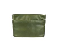Lioné Liza - Sac à Bandoulière Cuir Femme - Bandoulière Compacte - Cuir Véritable - Sangle Réglable - Élégance Intemporelle - Cognac/Noir/Marron Foncé (Olive Vert)