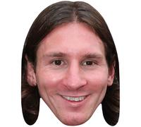 Lionel Messi (Long Hair) Big Head. Masque plus grand que nature.