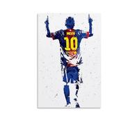 Lionel Messi Poster Peinture décorative sur toile Art mural pour salon, chambre à coucher, poster d'art sur toile, poster et art mural, impression d'image moderne, décoration de salle familiale, 20 x