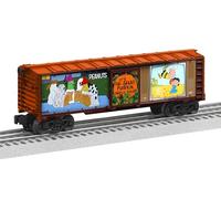 Lionel Peanuts It's The Great Pumpkin Charlie Brown TV Boxcar lumineux