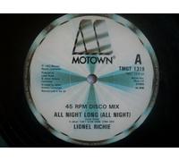 Lionel Richie - LIONEL RICHIE All Night Long (All Night) 12"