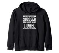 Lionel Si au début tu ne réussis Pas, essaie de Faire ce Que Lionel Sweat à Capuche