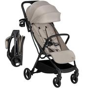 Lionelo Agia Poussette de voyage jusqu'à 22 kg, poussette légère à partir de 6 mois, petite pliable, avec pliage automatique et pliage à une main, fonction couchage, grande surface d'assise