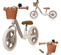Lionelo Alex Plus Draisienne Enfant dès 3 Ans, Jusqu’à 30 kg, Beige