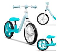 lionelo Alex Velo Enfant vélo d'équilibre jusqu'à 30 kg, Grandes possibilités de réglage, Roues en Mousse EVA, légère Construction Durable, Plaquettes antidérapantes