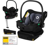 Siège-auto bébé LIONELO Astrid i-Size - Base ISOFIX - 40-87 cm - Groupe 0+ (0-13 kg) - Noir