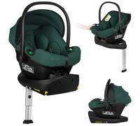 Lionelo Astrid i-Size Set Plus siège auto bébé avec base ISOFIX 40-87 cm | Base pivotante à 180°, installation dos à la route, protection latérale, appui-tête Memory Foam et insert respirant Dri-Seat