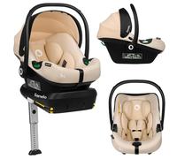 LIONELO ASTRID i-Size Ensemble siège enfant, avec base, 40-87 cm, montage ISOFIX, harnais 3 points, protection latérale, insert Dri-Seat, i-Size R129
