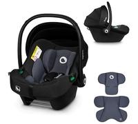Lionelo Siège auto Astrid i-Size – 40–87 cm, Groupe 0+, Cosi bébé, ADAC, Léger – Noir/Gris