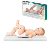Lionelo Pèse-bébé BabyBalance – Jusqu'à 20 kg, grand écran, tare, mémoire, précision 5 g
